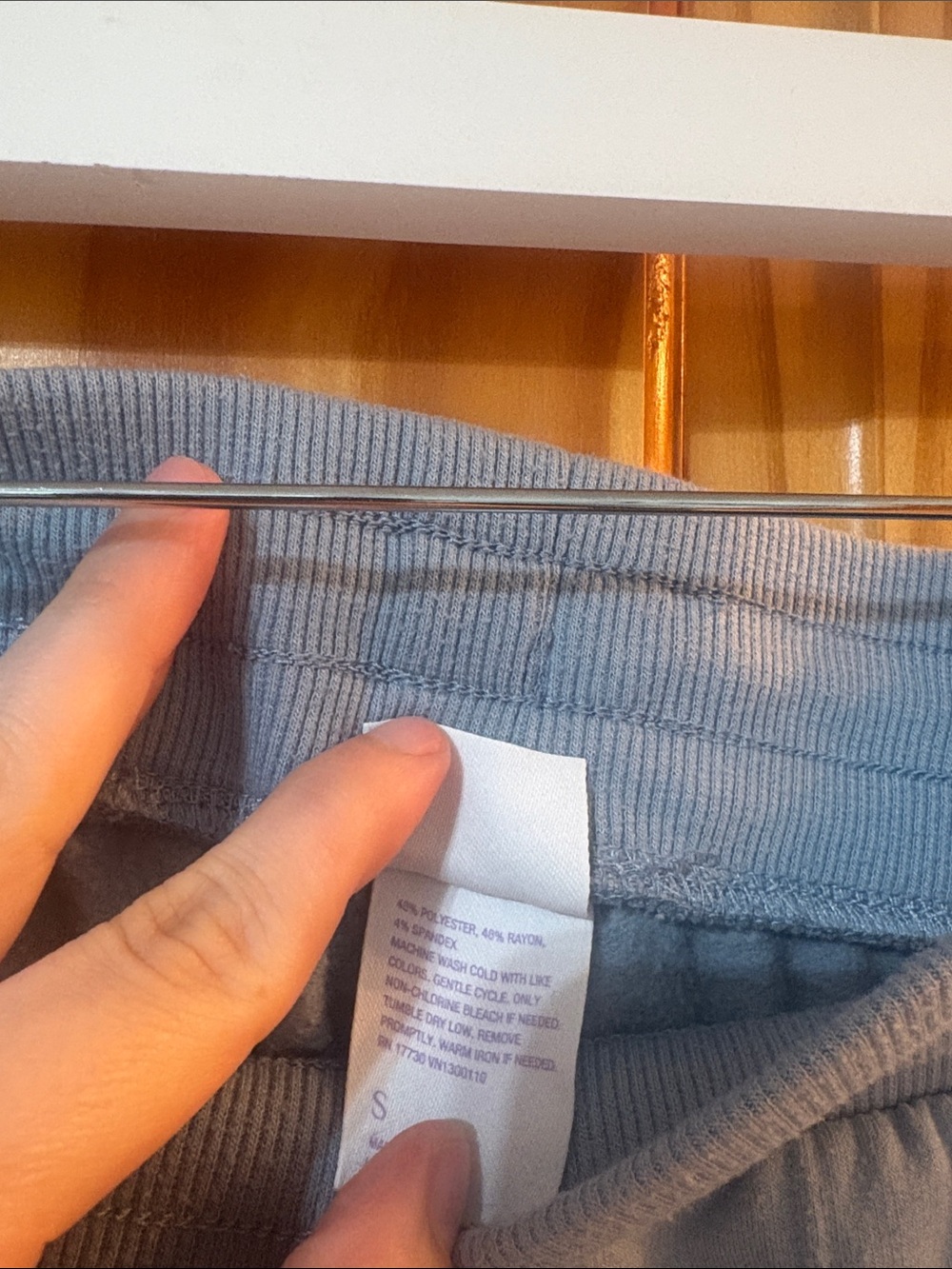 Stars Above Size Small Blue Jogger Sweatpants - Picture 6 of 8